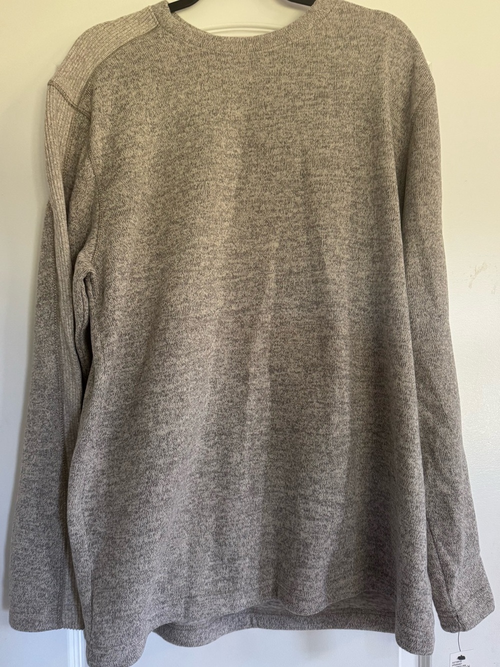 NWT Van Heusen Men’s XL Gray Thermal Flex Stretch Classic Fit Sweater